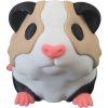 Cute Articulated Guinea Pig Figurine – Tri-Color Desk Pet Desk Figurine for Teens & Adults – Small Animal Collectible for Decorative Display & Decor – 3D Printed in Canada — 3D Printed Collectible by 3DCentral