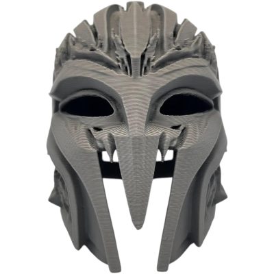 Gladiator Helmet Miniature – Fantasy Battle Mask Model for Display, Dioramas, or Tabletop RPG Props – Ornate Warrior Headpiece – 3D Printed in Canada — 3D Printed Collectible by 3DCentral