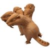 Beaverus Triple-Headed Beaver Figurine – Creepy Creature from The Abominations Series – 3D Printed in Canada — 3D Printed Collectible by 3DCentral