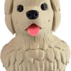 Golden Retriever Duck Figurine – Dog Duck Car Dashboard Décor, Collectible Gift for Dog Lovers, Duck for Ducking, Duck for Hiding, Cruise Duck – 3D Printed in Canada — 3D Printed Collectible by 3DCentral