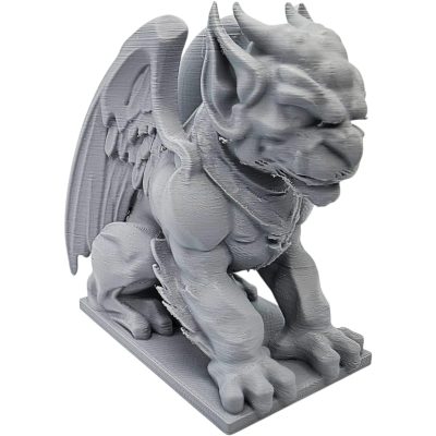 Sentinel Gargoyle Statue – Fierce Winged Guardian Figurine for Desk, Shelf or Altar Display – Gothic Mythical Creature for Fantasy Decor, Gaming & Collectibles – 3D Printed in Canada — 3D Printed Collectible by 3DCentral