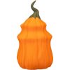 Pumpgrin Tall Pumpkin Figurine – Creepy Halloween Jack-o'-Lantern with Twisted Stem & Fierce Expression – Gothic Tabletop & Mantle Décor – 3D Printed in Canada — 3D Printed Collectible by 3DCentral