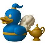 Genie Duck Figurine with Magic Lamp & Smoke Effect – Fantasy-Themed Collectible Desk Ornament