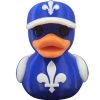 Quebecois Duck Figurine with Blue Hat – Provincial Display Décor for Desk, Shelf or Collectors – 3D Printed in Canada — 3D Printed Collectible by 3DCentral