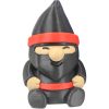 Ninja Gnome Figurine – Stealthy Desk Companion for Gamers, Collectors & Office Decor – Funny Black & Red Miniature Ninja Statue – Collectible-Friendly Shelf Accent – 3D Printed in Canada — 3D Printed Collectible by 3DCentral