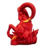 Aries Zodiac Ram Figurine – Bold Fire Element Astrology Decor Sculpture for Desk, Shelf, or Altar – 3D Printed in Canada — 3D Printed Collectible by 3DCentral