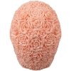Bloom of Doom – Rose-Covered Skull Statue for Gothic Décor, Dark Floral Centerpieces & DIY Painting Projects – Macabre Home Accent for Shelves, Altars & Halloween Displays – 3D Printed in Canada — 3D Printed Collectible by 3DCentral