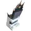 Gridfinity 2x2 Angled Pencil & Tool Organizer – Modular Desk Caddy for Pens, Markers, Bits & Accessories – 3D Printed in Canada — 3D Printed Collectible by 3DCentral