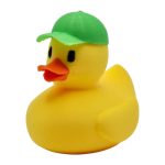 Baseball Hat Duck Figurine – Cute Yellow Duck Collectible, Novelty Gift, Rubber Duck Style Decor, Unique Collectible Display, Desk Ornament for Adults & Teens – 3D Printed in Canada — 3D Printed Collectible by 3DCentral