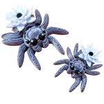 Water Lily Spider Figurine 5-Pack