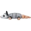 Opossum Flop – Set of 5 Articulated Opossum Desk Figurines for Decorative Display, Collectible Desk Companions & Sensory Relaxation – 3D Printed in Canada — 3D Printed Collectible by 3DCentral
