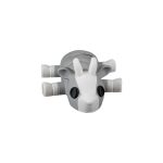 5-Pack Goat Nuzzle Rest & Nest Figurines – Cute 2″ Collectible Desk Décor & Collectible Companions for Decorative Display