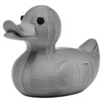 Duct Tape Duck Figurine – Funny 4x4 Ducks Collectible for Cars, Punny Desk Décor, Gag Gift for Adults, Eco-Friendly Duck Sculpture