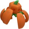 Transforming Pumpkin Mini-Mecha Model Kit by Kitcrafters – 14 Parts with Hidden Legs & Articulated Opening Shell – Halloween Collectible Bot – 3D Printed in Canada — 3D Printed Collectible by 3DCentral