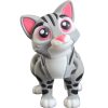Adorable Articulated Cat Figurine – Poseable Tabby Desk Companion for Collectors & Cat Lovers – Cute Collectible Decor for Teens & Adults – 3D Printed in Canada — 3D Printed Collectible by 3DCentral