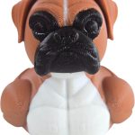 Boxer Dog Duck Figurine – Funny Off-Road Rubber Duck for Duck Duck 4x4, Dashboard Ducks, Vehicle Dashboard Ornament Gift, Cruise Duck Hider, Collectible Puppy Duck – 3D Printed in Canada (Small) — 3D Printed Collectible by 3DCentral