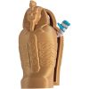 Articulated Mummy & Sarcophagus Figurine – Ancient Egyptian Desk Collectible for Teens & Adults – Halloween Decor Collectible Gift – Decorative Display & Collectible – 3D Printed in Canada — 3D Printed Collectible by 3DCentral