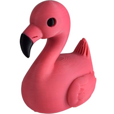 Pink Flamingo Duck for Off-Road 4x4s & Cruise Hiding – Unique Dashboard Decor & Collectible Gift – 3D Printed in Canada — 3D Printed Collectible by 3DCentral