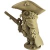 The Pirate Owl Figurine – Fantasy Owl Buccaneer with Tricorn Hat & Flintlock Pistol – Owls & Dragons Collection – Paintable Miniature for Display or Diorama – 3D Printed in Canada — 3D Printed Collectible by 3DCentral