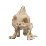 Skeleton Chameleon Figurine