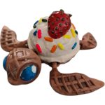 Dessurtle Figurine – Cute Dessert-Themed Turtle Display Collectible