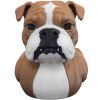 Bulldog Duck Figurine – Hilarious Rubber Duck Bulldog Hybrid for Dog Lovers, Unique Gift or Shelf Decor Accent – 3D Printed in Canada — 3D Printed Collectible by 3DCentral