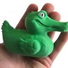 Alligator Duck Figurine – Funny Dashboard & Desk Décor – Quirky Collectible – 3D Printed in Canada — 3D Printed Collectible by 3DCentral