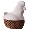 Chicken Basket with Perforated Base – Decorative Hen-Shaped Egg or Fruit Holder for Countertop or Pantry – 3D Printed in Canada — 3D Printed Collectible by 3DCentral