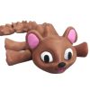 Cute Flexible Squirrel Figurine – Articulated Posable Animal Desk Toy for Decorative Display or Decoration – 3D Printed in Canada — 3D Printed Collectible by 3DCentral