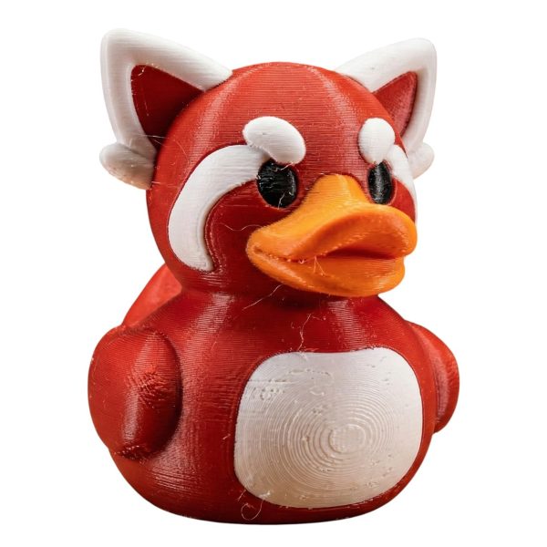 Canard panda roux