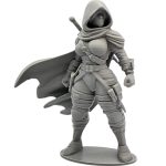 Female Hooded Rogue Figurine