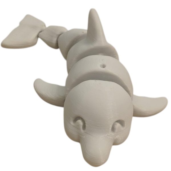 Articulated Dolphin Figurine
