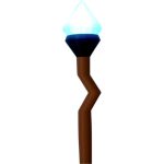 Crystal Cosplay Wizard Staff