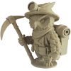 The Treasure Hunter Owl Figurine – Fantasy Explorer Owl with Pickaxe, Backpack & Helmet – Owls & Dragons Collection – Paintable Display Sculpture – 3D Printed in Canada — 3D Printed Collectible by 3DCentral