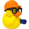 Engineer Duck Figurine – Funny Hard Hat Duck with Glasses & Blueprint for Desk, Office or STEM Gift – Quirky Collectible for Engineers & Architects – 3D Printed in Canada — 3D Printed Collectible by 3DCentral