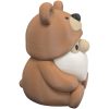 Brown Bear Gnome Figurine – Cozy Woodland Gnome in Bear Costume for Desk, Shelf or Collectible Display – 3D Printed in Canada — 3D Printed Collectible by 3DCentral