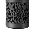 Wall-Mounted Planter Pot with Organic Lattice Design – Modern Black Indoor Plant Holder with Drainage & Reservoir – 3D Printed in Canada — 3D Printed Collectible by 3DCentral