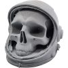 Dead Astronaut Skull Sculpture – Battle-Damaged Space Helmet Skull for Sci-Fi Horror Displays, Gothic & Outer Space Decor – 3D Printed in Canada — 3D Printed Collectible by 3DCentral