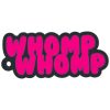 Womp Womp Keychain – Holographic Glossy Meme Tag with Bold Red Text – 3D Printed in Canada — 3D Printed Collectible by 3DCentral
