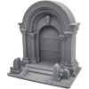Crypt Entrance Miniature – Gothic Mausoleum Gateway Terrain for Tabletop RPGs, Graveyard Dioramas & Dungeon Builds – 3D Printed in Canada — 3D Printed Collectible by 3DCentral
