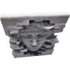 Face in the Brick Wall Sculpture – Surreal Illusion Art Piece for Home, Office, or Studio Display – 3D Printed in Canada — 3D Printed Collectible by 3DCentral