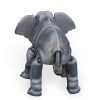 Articulated Elephant Figurine – Safari Desk Collectible for Teens & Adults – Decorative Display & Collectible – 3D Printed in Canada — 3D Printed Collectible by 3DCentral