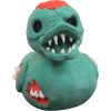Gruesome Zombie Duck Figurine – Creepy Halloween Rubber Duck Collectible with Brain & Bitemarks – 3D Printed in Canada — 3D Printed Collectible by 3DCentral