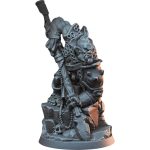 Ork Impaler Shielded Warrior Miniature for Wargaming & Painting