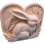 Bunny Wall Sculpture