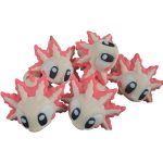5-Pack Mini Baby Axolotl Figurines – Articulated Desk Pet Critters