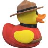 Canadian Mountie Duck Figurine – RCMP-Inspired Rubber Duck Decor Collectible for Desk or Display – Fun Canada Souvenir for Adults & Teens – 3D Printed in Canada — 3D Printed Collectible by 3DCentral