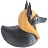 Anubis Duck Figurine - Egyptian Jackal God Mini Duck for 4x4 Ducking, Cruise Ship Hiding - Collectible Desk Toy Gift - Gothic Decor – 3D Printed in Canada — 3D Printed Collectible by 3DCentral