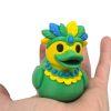 Brazilian Carnival Duck Figurine – Colorful Decorative Rubber Duck-Inspired Sculpture for Desk, Shelf or Gift – Quirky Collectible Décor for Adults & Teens – 3D Printed in Canada — 3D Printed Collectible by 3DCentral