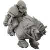 Orc Rider on Warhorse Figurine – Armored Orc Warlord Miniature for Fantasy RPG, Dioramas, or Display – Savage Cavalry Model – 3D Printed in Canada — 3D Printed Collectible by 3DCentral